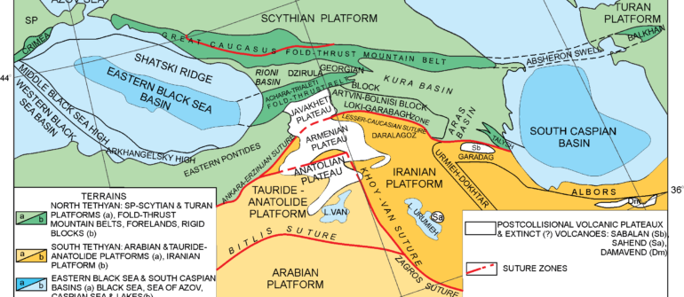 Tethyan evolution and continental collision in Georgia
