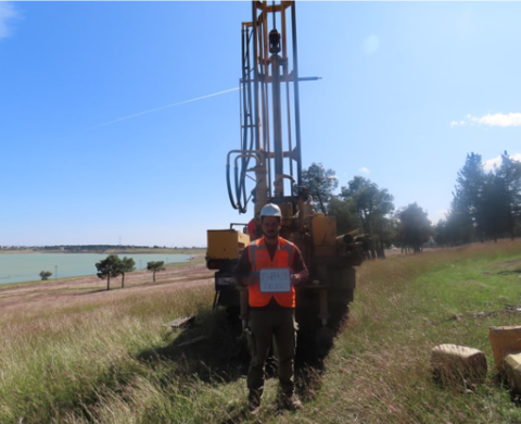 Engineering-geological survey for the Tbilisi Sea development project