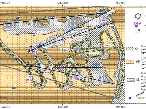 Assessment of a construction site near Lisi Lake