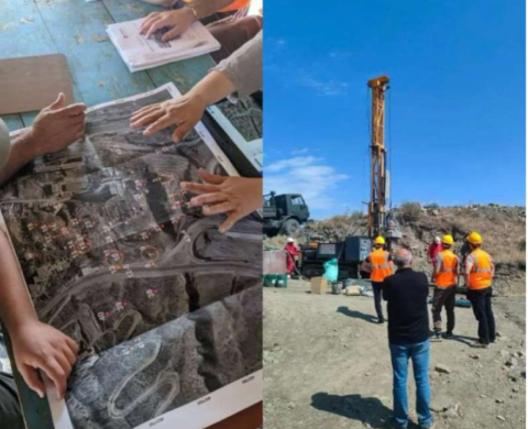 Engineering-geological survey for the construction of a multifunctional complex